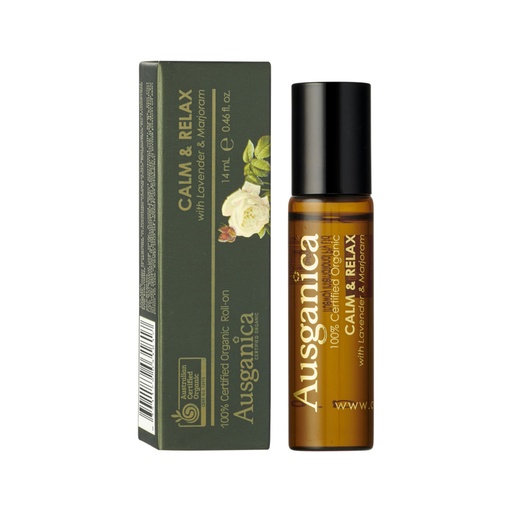 AUSGANICA | Organic Roll-On Calm & Relax with Lavender & Marjoram 14ml