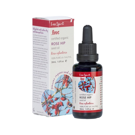 BYRON BAY (FREE SPIRIT) | Love Oils 有機玫瑰果籽油 30ml