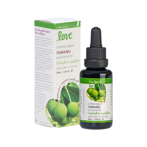 BYRON BAY (FREE SPIRIT) | Love Oils 有機塔瑪努籽仁油 30ml