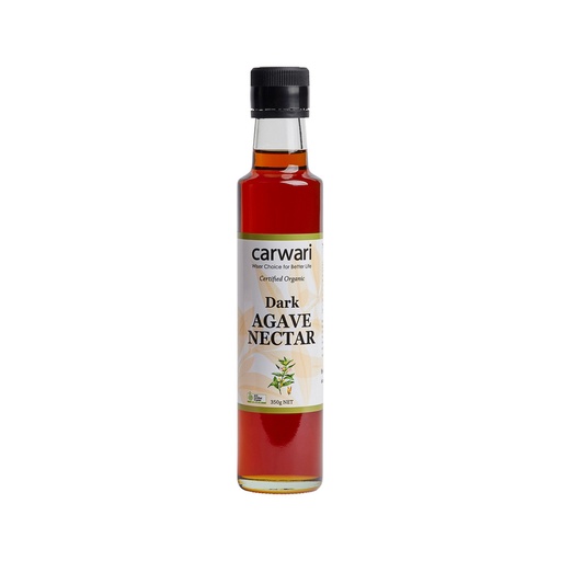 CARWARI | 有機深色龍舌蘭蜜，350g