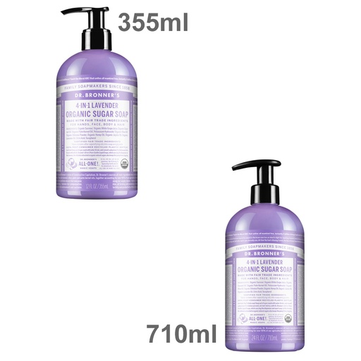 DR. BRONNER'S | Organic Sugar Soap 4-in-1 Lavender (Pump)
