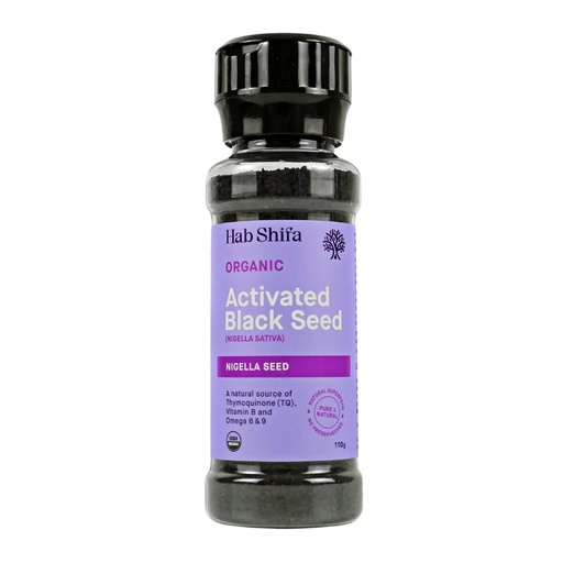 HAB SHIFA | Organic Activated Black Seed Grinder 110g