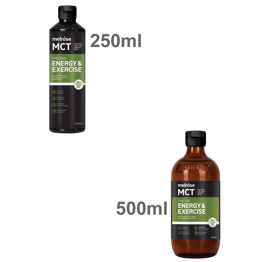 MELROSE | MCT Oil Fuel For Energy & Exercise