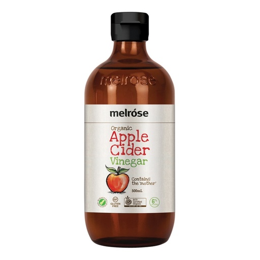 MELROSE | Organic Apple Cider Vinegar (Contains The 'Mother') 500ml