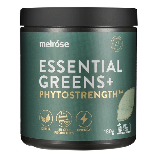 MELROSE | Organic Essential Greens+ Phytostrength Powder 180g
