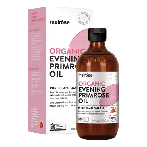 MELROSE | Organic Evening Primrose Oil Strawberry 200ml