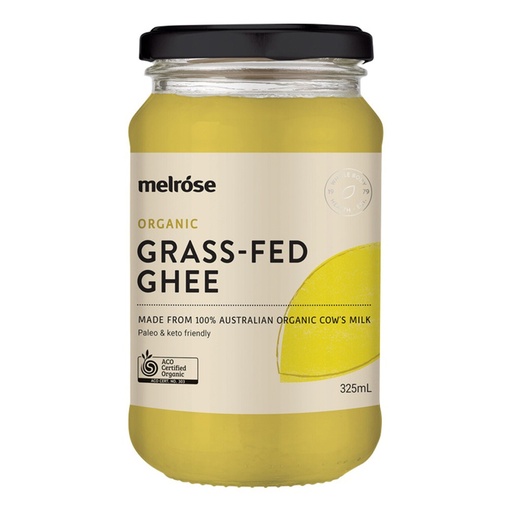 MELROSE | Organic Grass-Fed Ghee 325ml