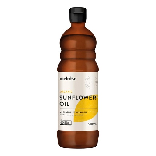 MELROSE | Organic Sunflower Oil 500ml