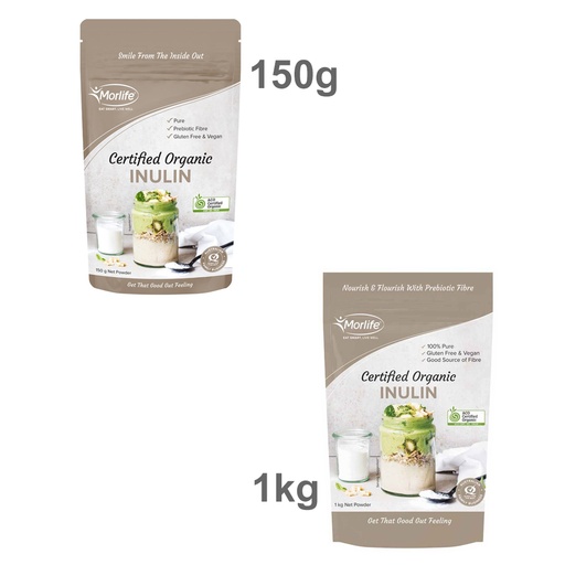 MORLIFE | Organic Inulin Powder
