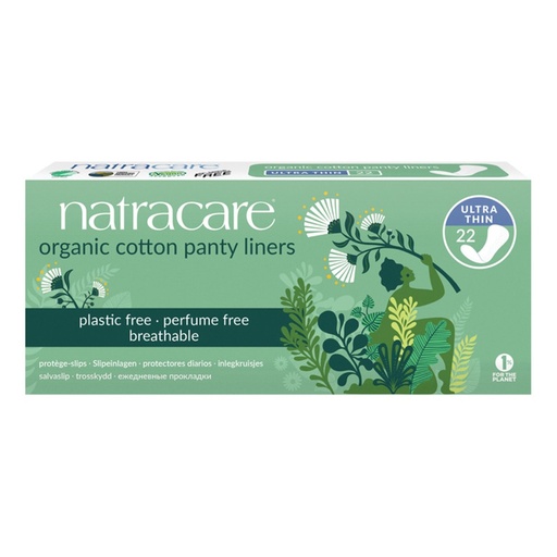 NATRACARE | 有機棉超薄護墊，22片裝
