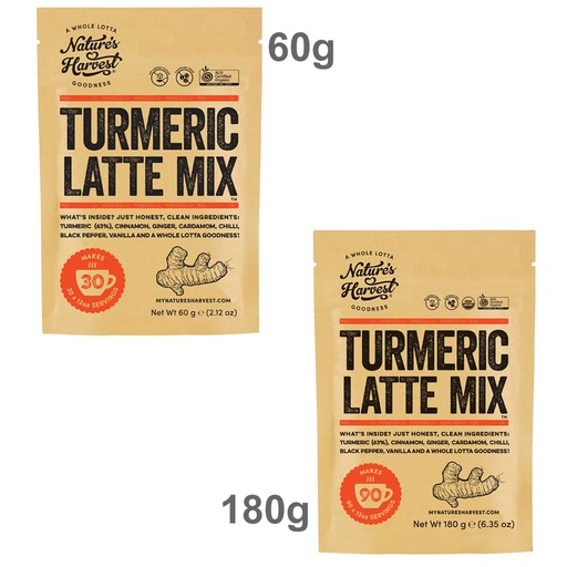 NATURE'S HARVEST | Organic Turmeric Latte Mix