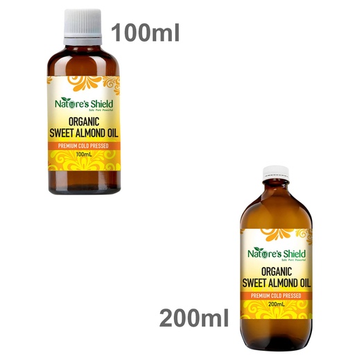NATURE'S SHIELD | Organic Sweet Almond Oil