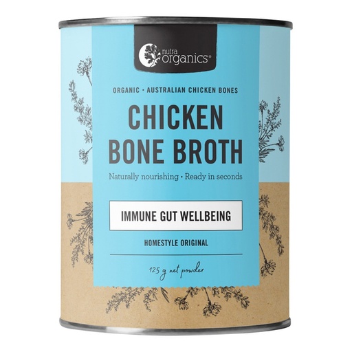 NUTRA ORGANICS | Organic Bone Broth Chicken Homestyle Original 125g