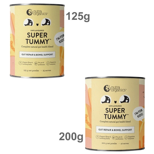 NUTRA ORGANICS | Organic Super Tummy 〔Gut Repair & Bowel Support〕- Unflavoured