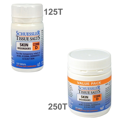 MARTIN & PLEASANCE | Schuessler Tissue Salts Comb D (Skin Disorders)