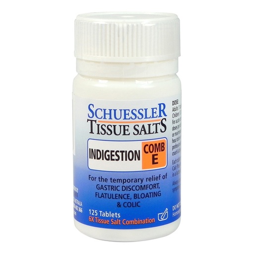 MARTIN & PLEASANCE | Schuessler Tissue Salts Comb E (Indigestion) 125t