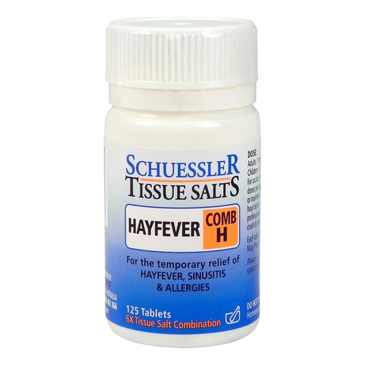 MARTIN & PLEASANCE | Schuessler Tissue Salts Comb H (Hayfever) 125t