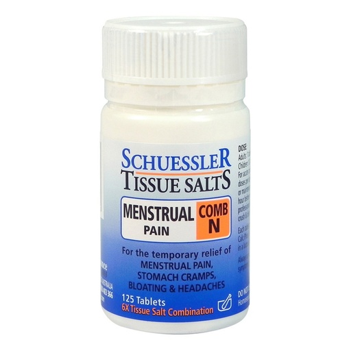 MARTIN & PLEASANCE | Schuessler Tissue Salts Comb N (Menstrual Pain) 125t