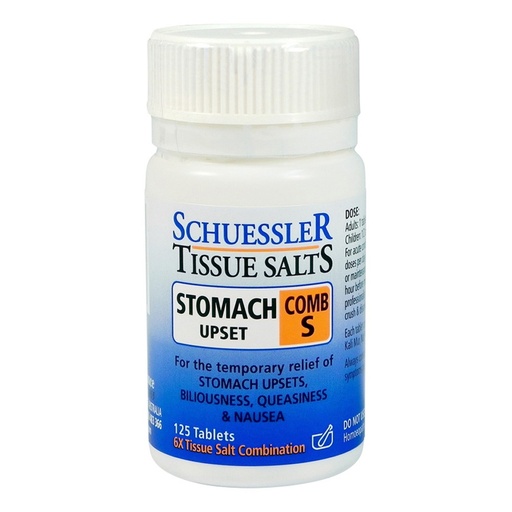 MARTIN & PLEASANCE | Schuessler Tissue Salts Comb S (Stomach Upset) 125t