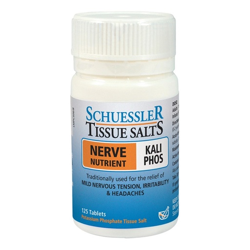MARTIN & PLEASANCE | Schuessler Tissue Salts Kali Phos (Nerve Nutrient) 125t