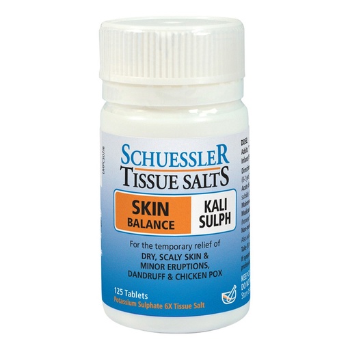 MARTIN & PLEASANCE | Schuessler Tissue Salts Kali Sulph (Skin Balance) 125t