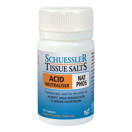 MARTIN & PLEASANCE | Schuessler Tissue Salts Nat Phos (Acid Neutraliser) 125t