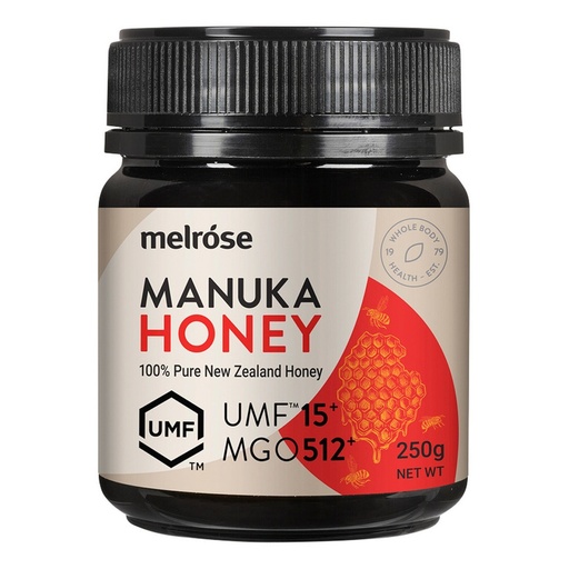 MELROSE | Manuka Honey MGO 512+ (UMF 15+) 250g