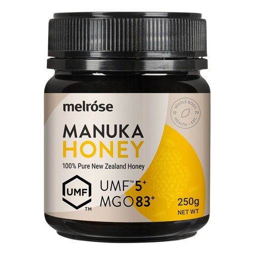 MELROSE | Manuka Honey MGO 83+ (UMF 5+) 250g