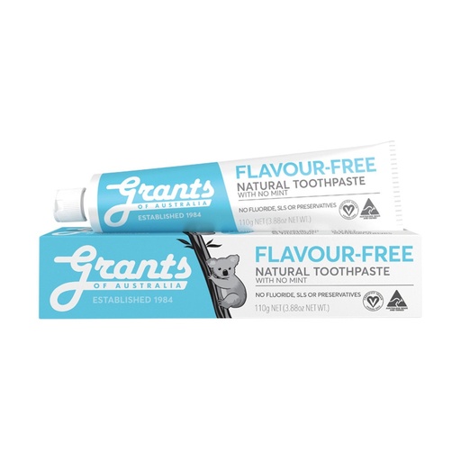 Grants Of Australia 天然無味無薄荷牙膏 110 克