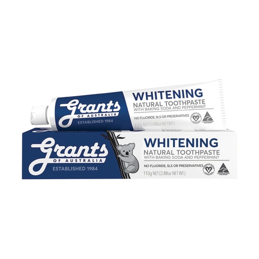 GRANTS OF AUSTRALIA | 天然牙膏 美白牙膏（小蘇打與薄荷）110g