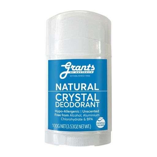 GRANTS OF AUSTRALIA | Crystal Deodorant Stick Natural 100g