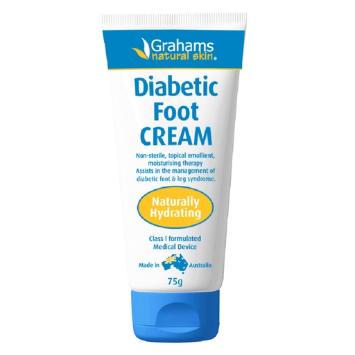 GRAHAMS NATURAL | 糖尿病足部護理膏 75g