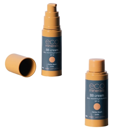 ECO MINERALS | Cream SPF 12 Clarkes Beach Dark, 32ml