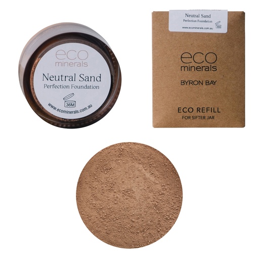 ECO MINERALS | Mineral Foundation Perfection (Dewy) Neutral Sand, 5g