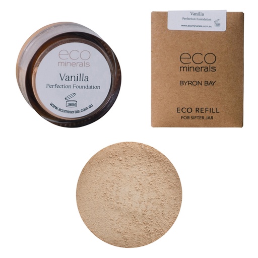 ECO MINERALS | Mineral Foundation Perfection (Dewy) Vanilla, 5g