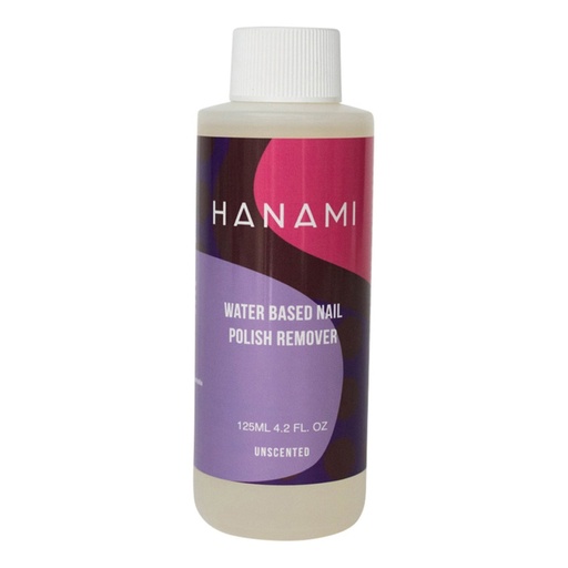 HANAMI | Nail Polish Remover Water Based Liquid Unscented 125ml