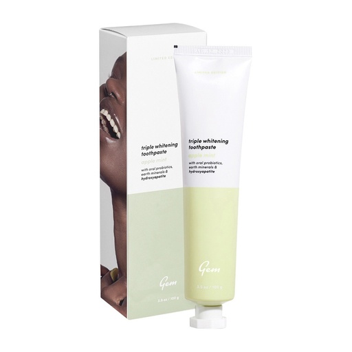 GEM | Triple Whitening Toothpaste Apple Mint 100g