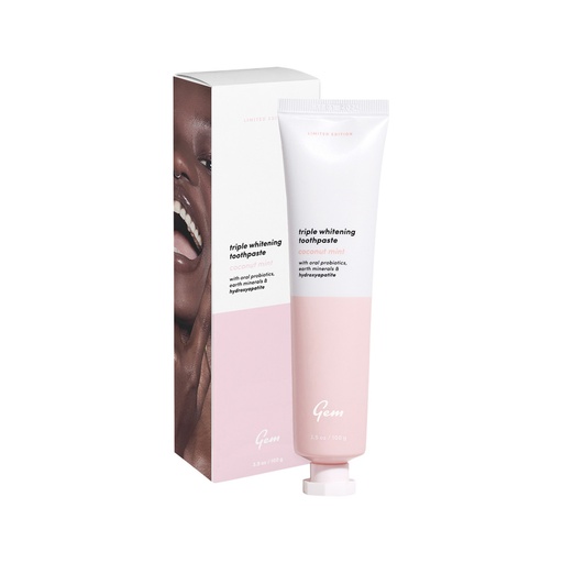 GEM | Triple Whitening Toothpaste Coconut Mint 100g