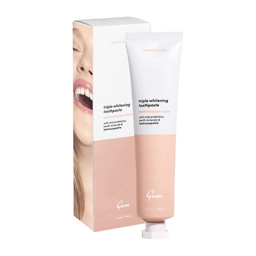 GEM | Triple Whitening Toothpaste Watermelon Mint 100g