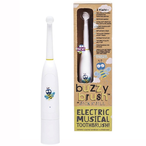 JACK N' JILL | Electric Musical Toothbrush Buzzy Brush 3 Years