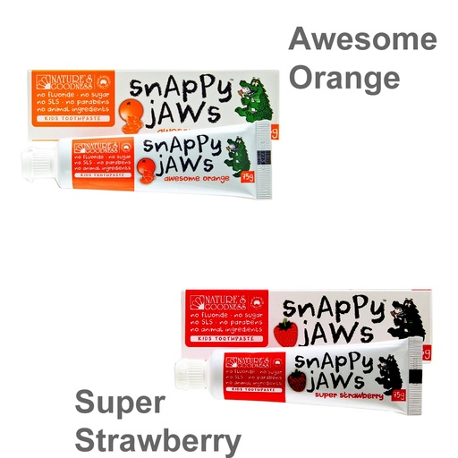 NATURE'S GOODNESS | Snappy Jaws 儿童牙膏，75克