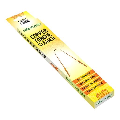 NATURE'S SHIELD | Copper Tongue Scraper