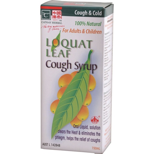 CATHAY HERBAL | Loquat Leaf Cough Syrup 150ml