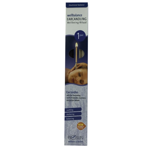 BIOSUN EAR CANDLES | 香氛平衡儀式薰衣草與迷迭香耳燭 (1對裝)