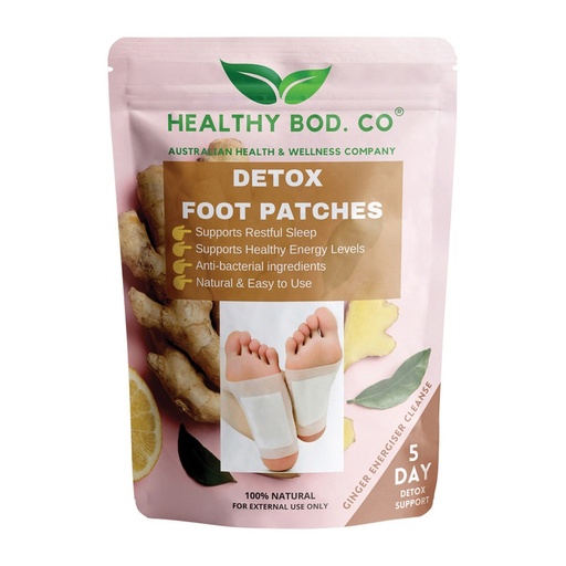 HEALTHY BOD. CO | 姜排毒足贴 (10片装，5对，5天排毒)