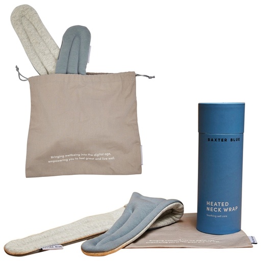 BAXTER BLUE | Heated Neck Wrap