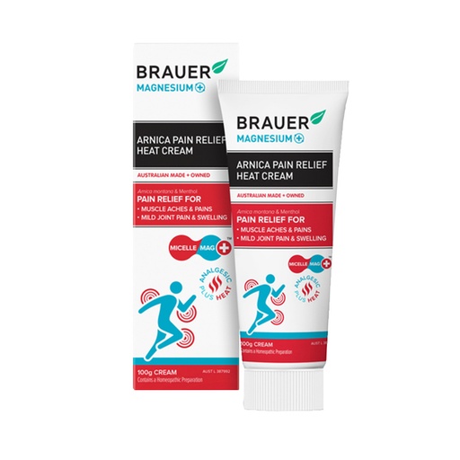 BRAUER | 鎂+山金車舒緩熱感止痛膏 100g