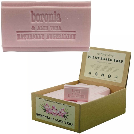 CLOVER FIELDS | Natures Gifts Plant Based Soap Boronia & Aloe Vera, 100g