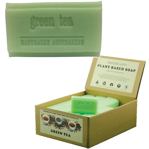 CLOVER FIELDS | Natures Gifts Plant Based Soap Green Tea, 100g