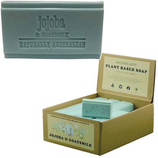 CLOVER FIELDS | Natures Gifts Plant Based Soap Jojoba & Goatsmilk,  100g